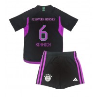 Bayern Munich Joshua Kimmich #6 Bortadräkt Barn 2023-24 Kortärmad (+ Korta byxor)